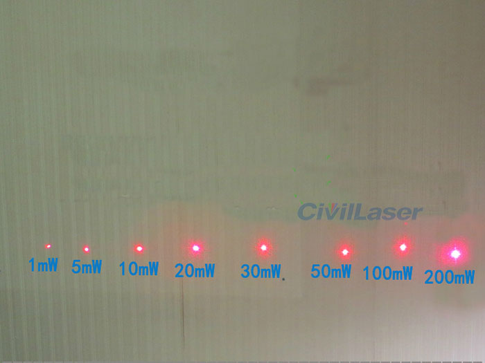 650nm 1mw-200mw 빨간색 레이저 모듈 Dot Focusable With TTL Modulation Φ10mmx30mm